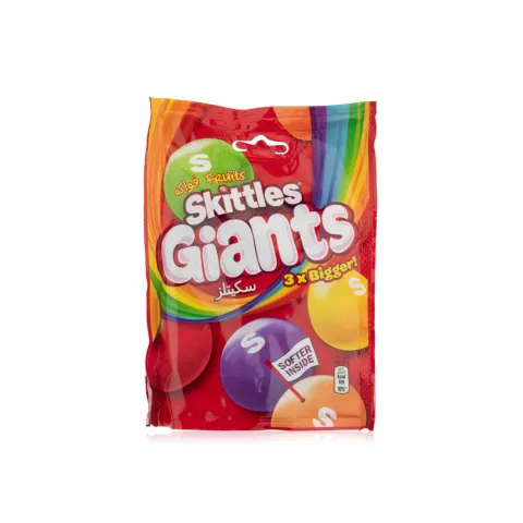 Конфеты жевательные кислые Skittles Giants Crazy 132г