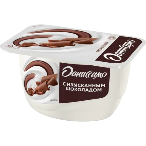 БЗМЖ Творожок Даниссимо Браво шоколад 130г 6,9%