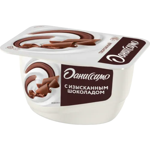БЗМЖ Творожок Даниссимо Браво шоколад 130г 6,9%
