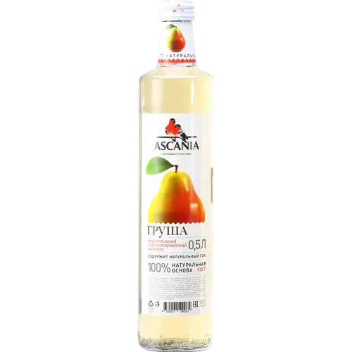 НАПИТОК ASCANIA ГРУША С/Г 0,5Л СТ