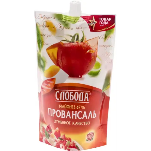 Майонез Слобода Провансаль 67% (400 мл)