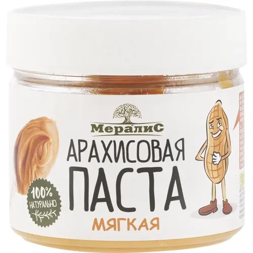 Арахисовая паста Мералис мягкая, 300 г