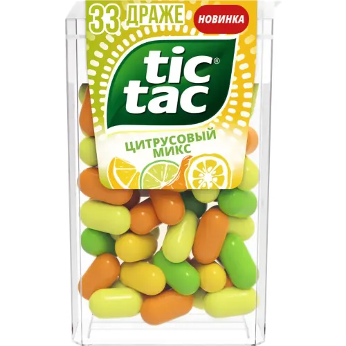 Драже Tic Tac Citrus Mix 49g