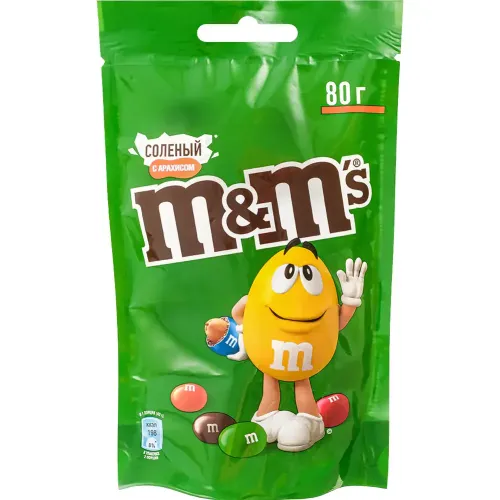 Драже M&amp;M's соленый с арахисом
