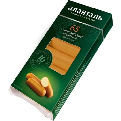 Сыр плавленый Аланталь №65, 40%, батончики 140г