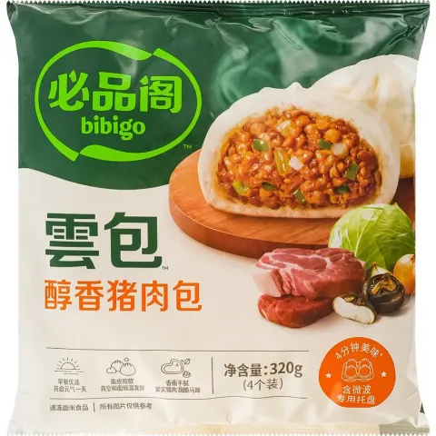 Булочки Бибиго бао со свининой, 320 г