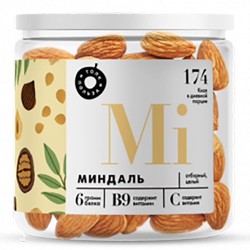 Миндаль Толк &amp; польза банка 150г