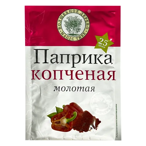 Паприка Волшебное дерево копченая молотая 25г