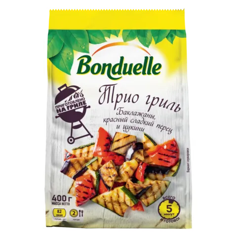 Овощи на мангале Бондюэль Трио гриль с/м 400г