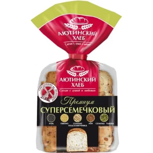 Хлеб Тостовый пшеничный Премиум Суперсемечковый 0,330 кг