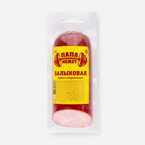 Колбаса Балыковая Папа Может Останкино п/к в/у срез 310г