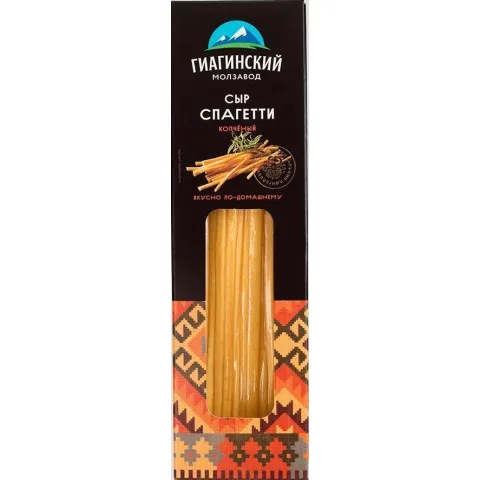 БЗМЖ Сыр Гиагинский Спагетти копчёный 80г