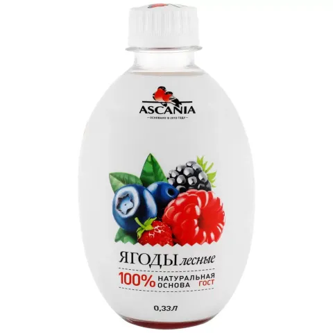 Напиток б/а Аскания 0,33л ПЭТ Лесные ягоды Россия