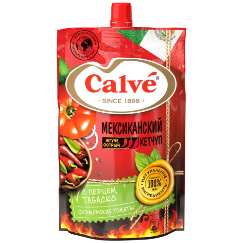 Кетчуп Кальве Мексиканский 350г