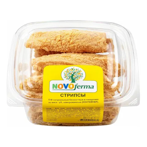 Стрипсы куриные Novoferma замороженные 400 г