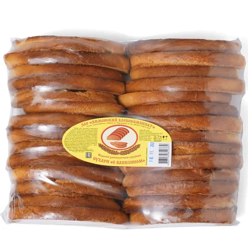 Сухари Ванильные 500г Кимовск