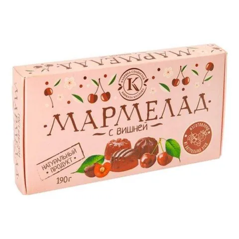 Мармелад Фабрика сладостей Кирилла Козлова вишня 190г