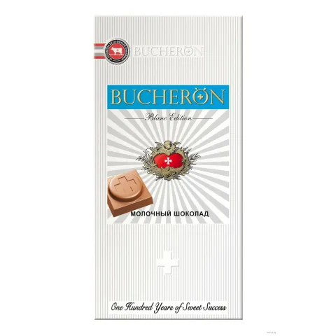 Шоколад BUCHERON BLANC EDITION молочный 85г
