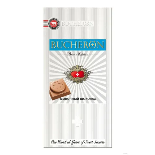 Шоколад BUCHERON BLANC EDITION Молочный 85 г
