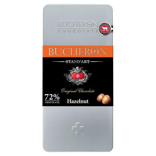 Шоколад горький Bucheron 100г ж/б с фундуком ООО Собрание Россия