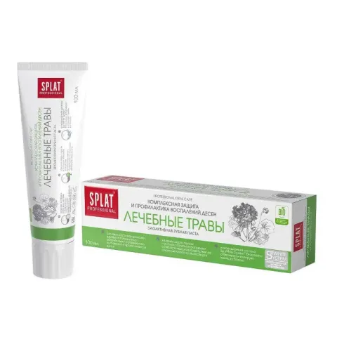 Зубн паста Splat Professional 100мл Лечебные травы