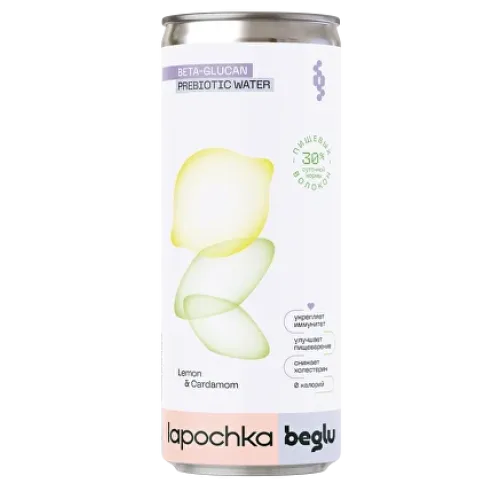 Напиток Лапочка лимон/кардамон б/а газ 0,33л ж/б