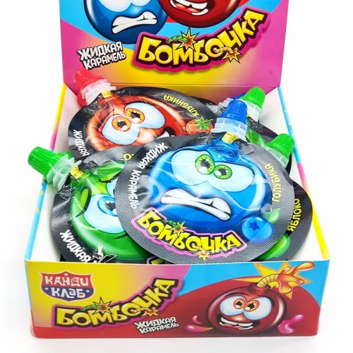 Жидкая карамель Бомбочка (Канди Клаб) (GEL011) 20 гр*12 бл*30 шт