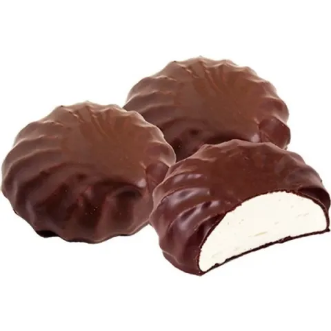 Зефир Петербургский КондитерЪ Сливочный в глазури 390 гр