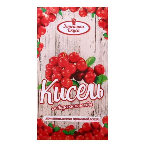 Кисель Клюква Эстетика Вкуса 30г