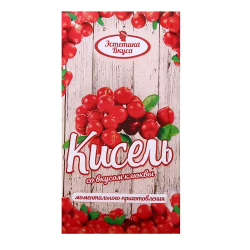 Кисель Клюква Эстетика Вкуса 30г