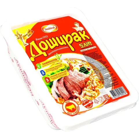 Лапша быстрого приготовления Доширак со вкусом говядины, 90г