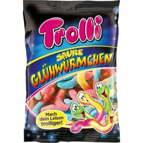 Мармелад жевательный Trolli кислые червячки 150г