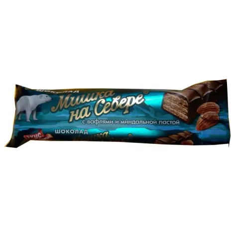 Батончик Мишка на Севере с миндалем фл/п 40г