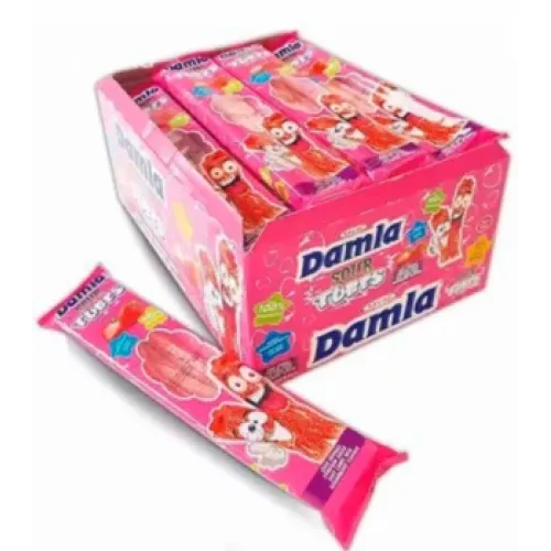 Мармелад жевательный Тайас Дамла кислый клубника 30г