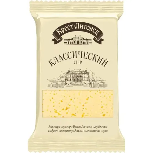 Сыр полутвердый Брест-Литовск Классический 45%