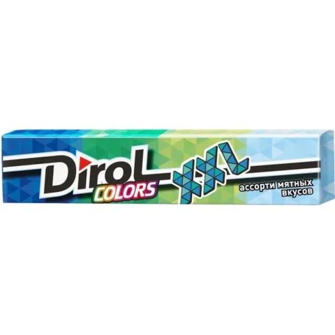 Жевательная резинка б/сахара DIROL XXL МЯТА19г