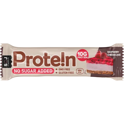 Батончик Содж Protein bar малиновый чизкейк 40г