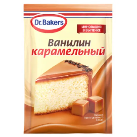 Ванилин карамельный, 2 г Д. Бейкерс