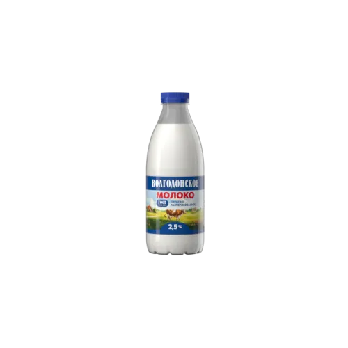 Молоко Волгодонское 2,5% пастер пэт 875мл
