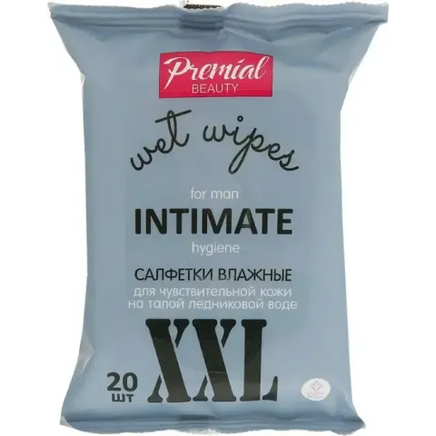Салфетки Премиал вл д/инт гиг муж 20шт