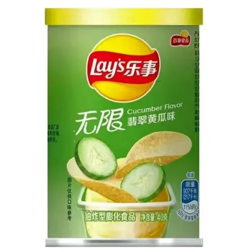 Чипсы Лейз картофельные вкус огурца 40г