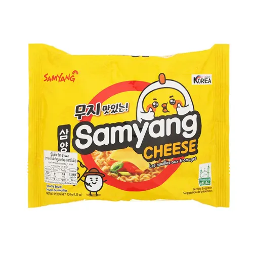 Лапша б/п со вкусом сыра Cheese Ramen Samyang, 120 г 