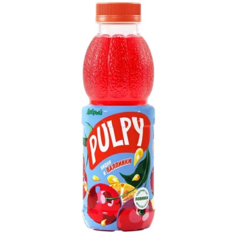 Напиток сокосодержащий Pulpy Вишня 0,9л ПЭТ