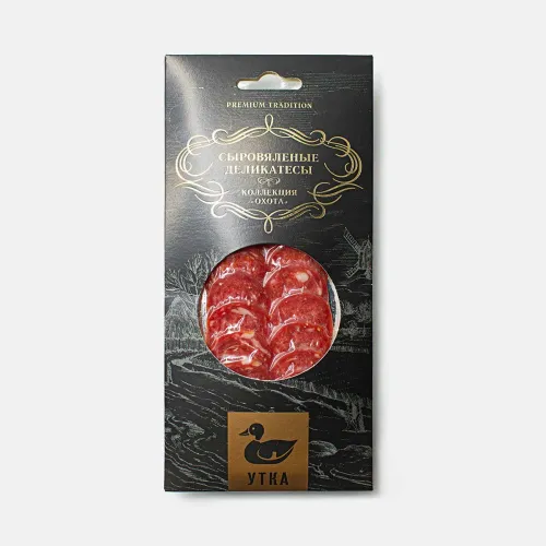 Колбаса Охота из утки нарезка с/в 75г