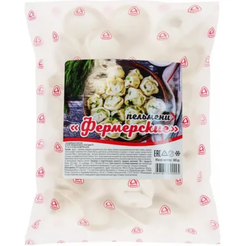 Пельмени Алидан Фермерские 900г