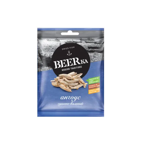 Анчоус Бирка сол-суш 25г