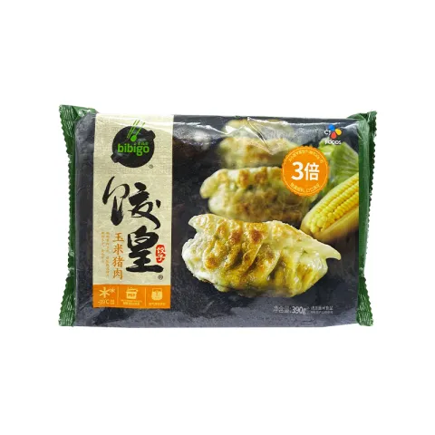 Дамплинги Бибиго Кинг-сайз свинина/кукуруза з/м 390г