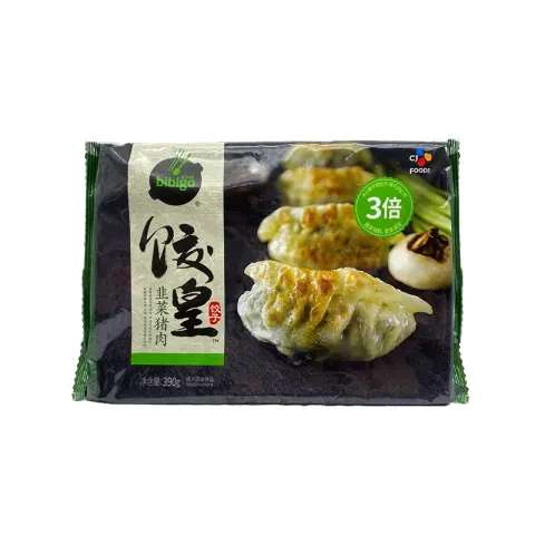 Дамплинги Бибиго Кинг-сайз лук/свинина з/м 390г