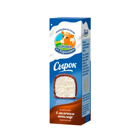 БЗМЖ Сырок глаз КизК шоколадный в мол.шоколаде 23% 50г флоупак