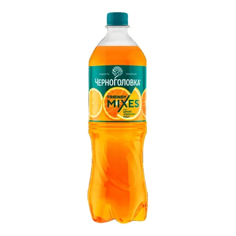 Напиток б/а сильногаз Черноголовка Дикий апельсин-Юдзу 1л ПЭТ